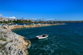 City of Zadar aerial panoramic view.