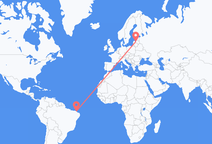 Fortaleza to Riga