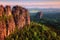 Saxon Switzerland National Park, Bad Schandau, Sächsische Schweiz-Osterzgebirge, Saxony, Germany