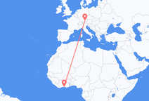 Abidjan to Munich