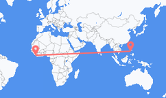 Monrovia to Caticlan
