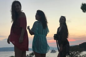 Aventura ao ar livre na colina Marjan em Split