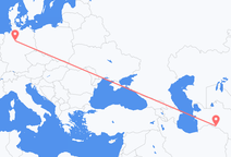 Vols d’Achgabat à Hanovre