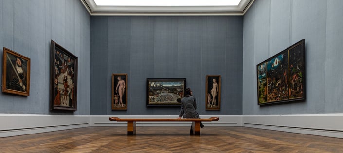 Picture Gallery in Berlin, German.