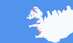 Flights from Reykjavík to Ísafjörður