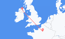 Flights from France to Northern Ireland