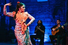 Tablao Flamenco Triana -esitys juoman kera