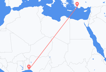 Lagos to Dalaman