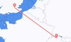 Train tickets from Catford to Zurich