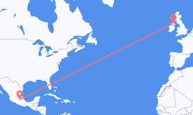 Flights from Mexico to Northern Ireland