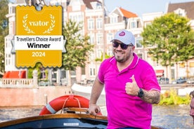 All-Inclusive-Grachtenfahrt durch Amsterdam mit Captain Jack