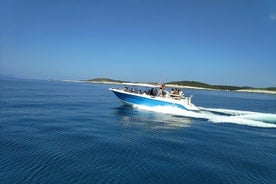 Privater Transfer mit dem Schnellboot zum Flughafen Split von der Stadt Hvar