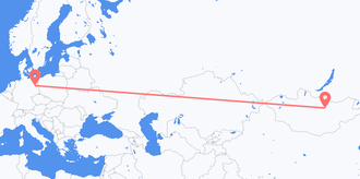 Flights from Mongolia to Germany