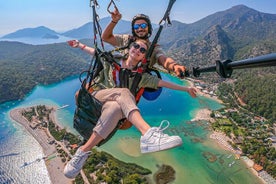 Svifhlíf í Fethiye Oludeniz í Tyrklandi