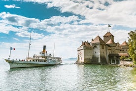 Tagesausflug nach Montreux, ins Museum Chaplins World und zum Schloss Chillon