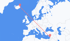 Vols de Beyrouth à Egilsstaðir