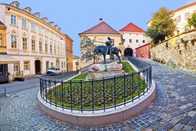 Aerial View Of Graz City Center - Graz, Styria, Austria, Europe.