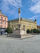 View on the old town of Brno, Czech Republic.