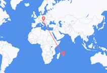 从毛里求斯主岛飞往萨格勒布的航班