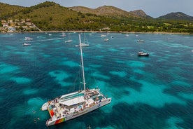 Croisière en catamaran sur la côte Nord de Majorque avec déjeuner