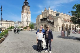 Private Krakow City Tour by Car and Walk with private tour guide