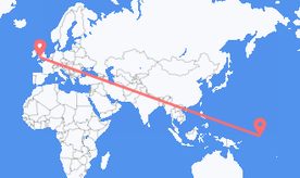 Flights from Nauru to Wales