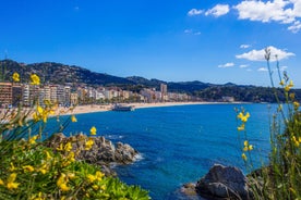 Photo of the famous resort of the Spanish Costa Brava in Lloret de Mar 