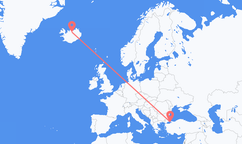 Vuelos de Estambul a Akureyri