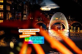 Amsterdam: Light Festival Cruise With Drinks & Snacks