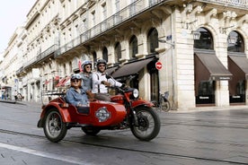 Bordeaux: Skoðunarferð á hliðarbíl