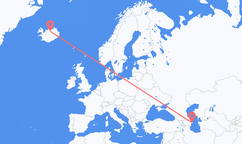 Flights from Baku to Akureyri