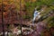 National Park of Abruzzo, Lazio and Molise (Italy) - The autumn with foliage in the mountain natural reserve, with Barrea lake, Camosciara and Val Fondillo landmark.