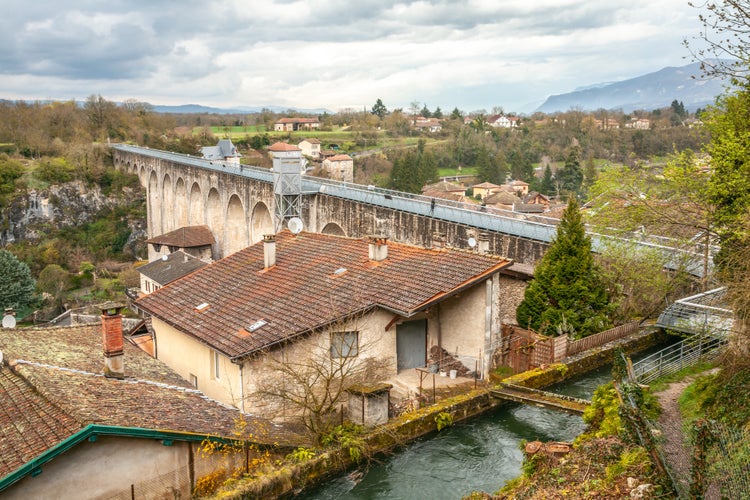 Saint-Nazaire-en-Royans a small French town in the Auvergne-Rhône-Alpes region