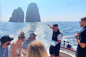 From Capri: 3hrs island tour & optional Blue grotto 