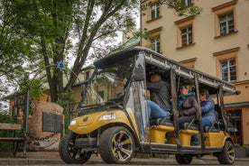 Krakova: Kaupunkikierros Säännöllinen Sightseeing Electric Golf Cart<3