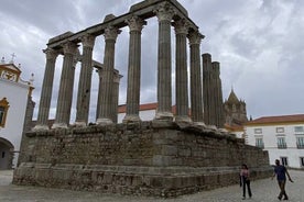 Gita di un giorno intero a Evora, trasporto privato in cantina e fabbrica di sughero