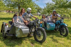 Tour privato in sidecar e degustazione di sidro da Deauville o Honfleur