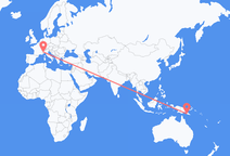 Port Moresby to Turin