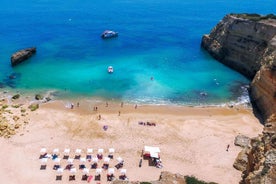 Albufeira: Sightseeing Cruise with Beach BBQ and Open Bar