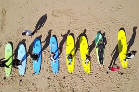 Lezione di surf ad Almada