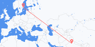 Flights from India to Sweden