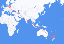 Flyg från Wellington till Krakow