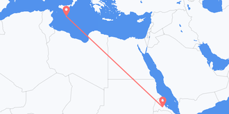 Eritrea to Malta