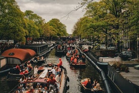 Amsterdam King's Day Party Canal Cruise with Drinks and Music 