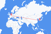 Flights from Fukuoka to Luxembourg