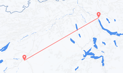 스위스 베른에서 출발해 스위스 취리히로(으)로 가는 항공편