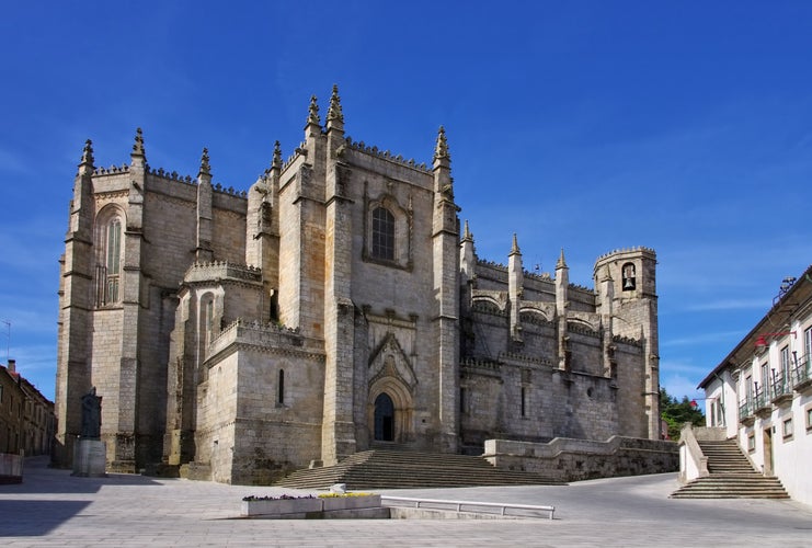 Photo of the old cathedral in Garda Portugal.