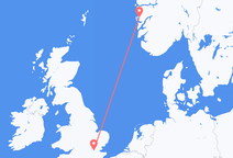 Flyreiser fra London, til Bergen