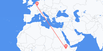 Ethiopia to Luxembourg