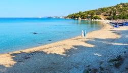 Las mejores vacaciones en la playa en nikiti, Grecia